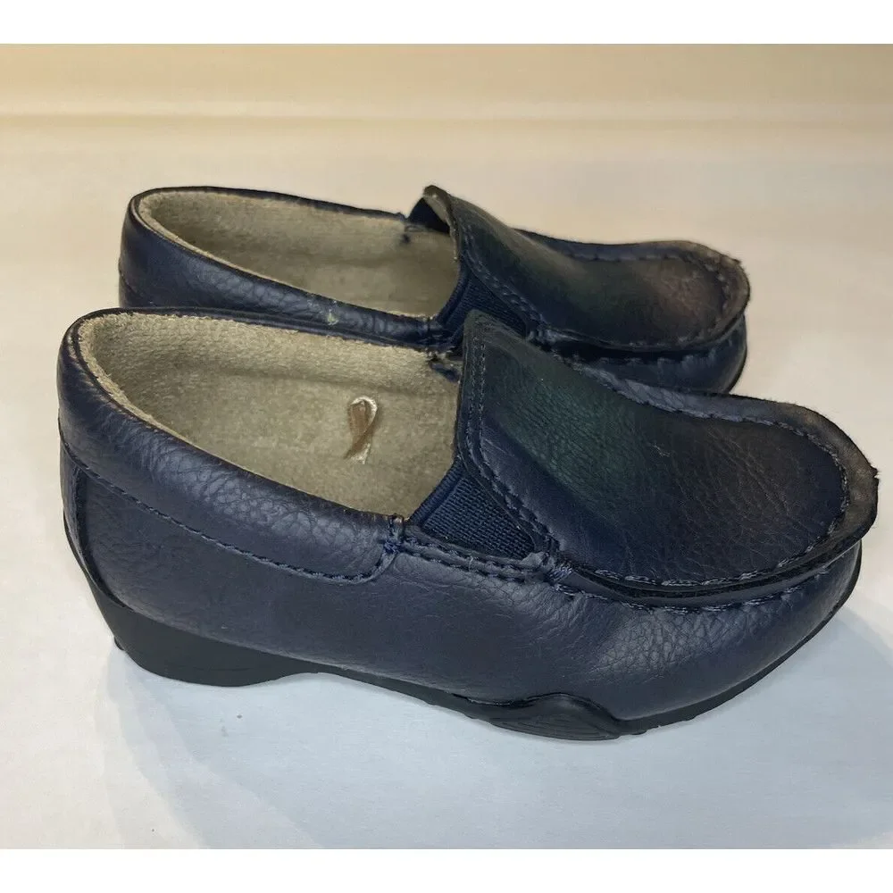 Children's Place Navy‎ Slip On Shoes Toddler Boys Size 5